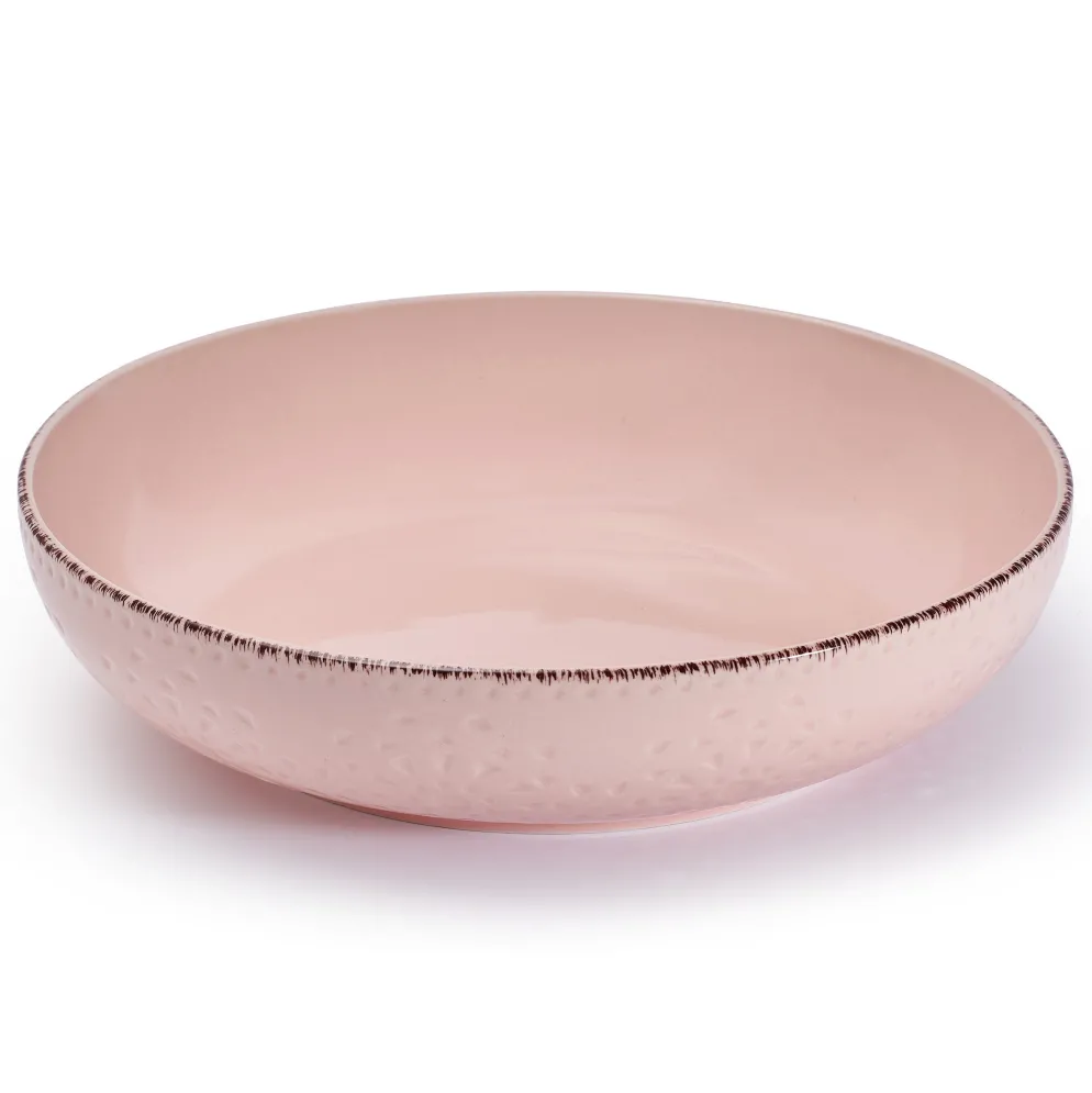 Chateau Pink Set of 4 Pasta Bowls