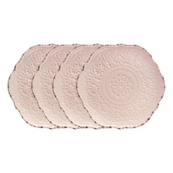 Chateau Pink Set of 4 Salad Plates
