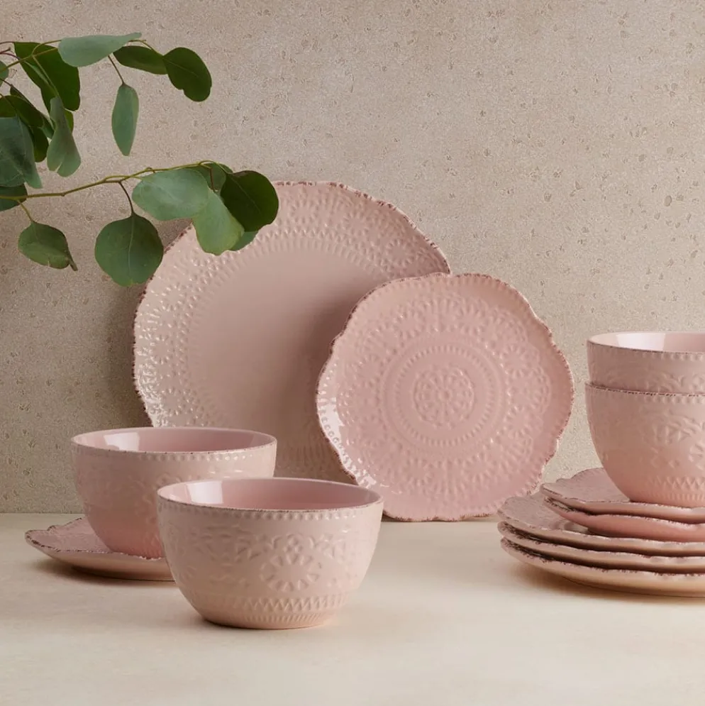 Chateau Pink Set of 4 Salad Plates