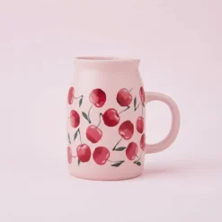 Cherries Milk Jug Mug