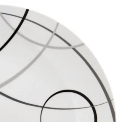 Circles 18 Piece Dinnerware Set, Service for 6