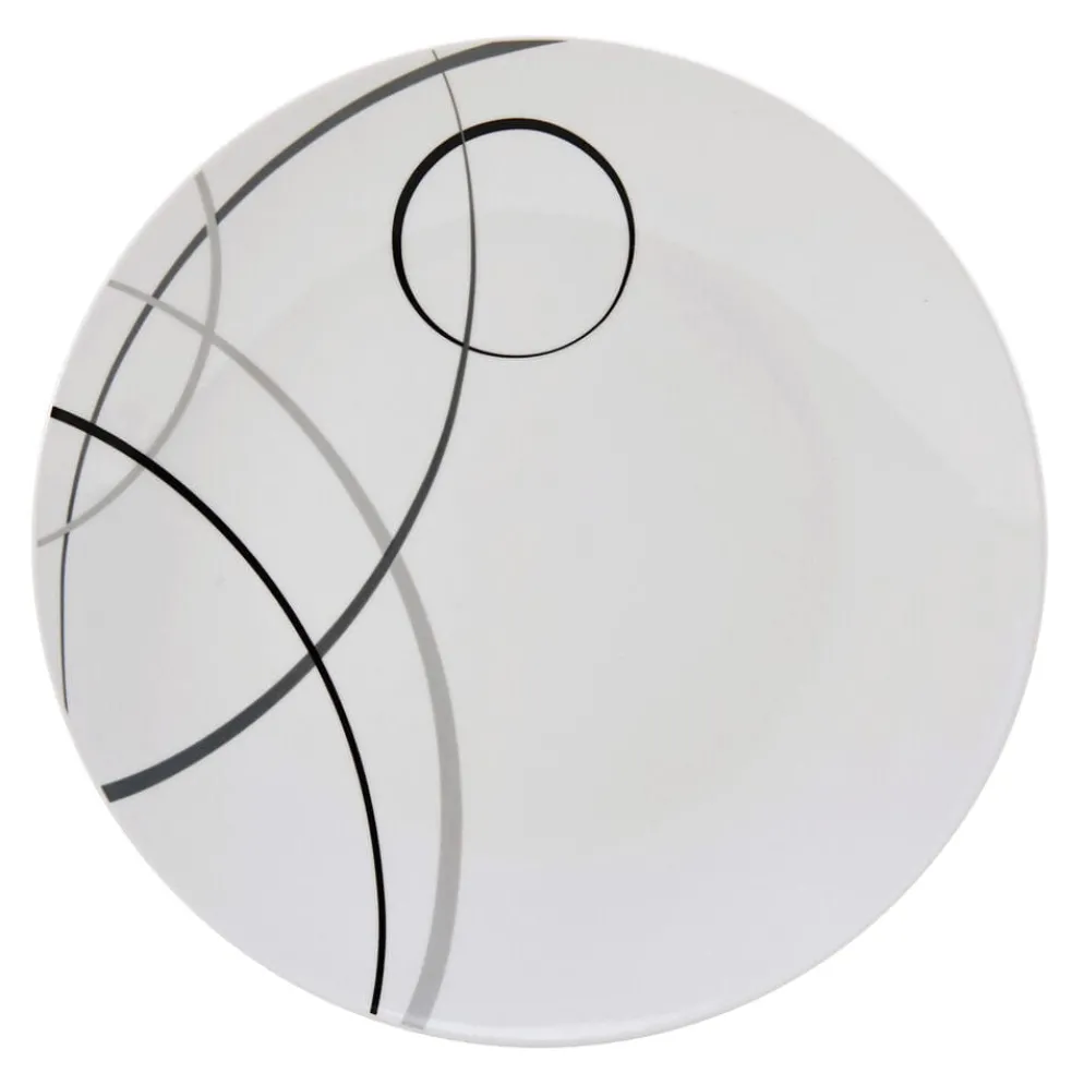 Circles 18 Piece Dinnerware Set, Service for 6