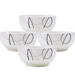 Circles Set of 4 All Purpose Bowls