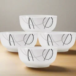 Circles Set of 4 All Purpose Bowls