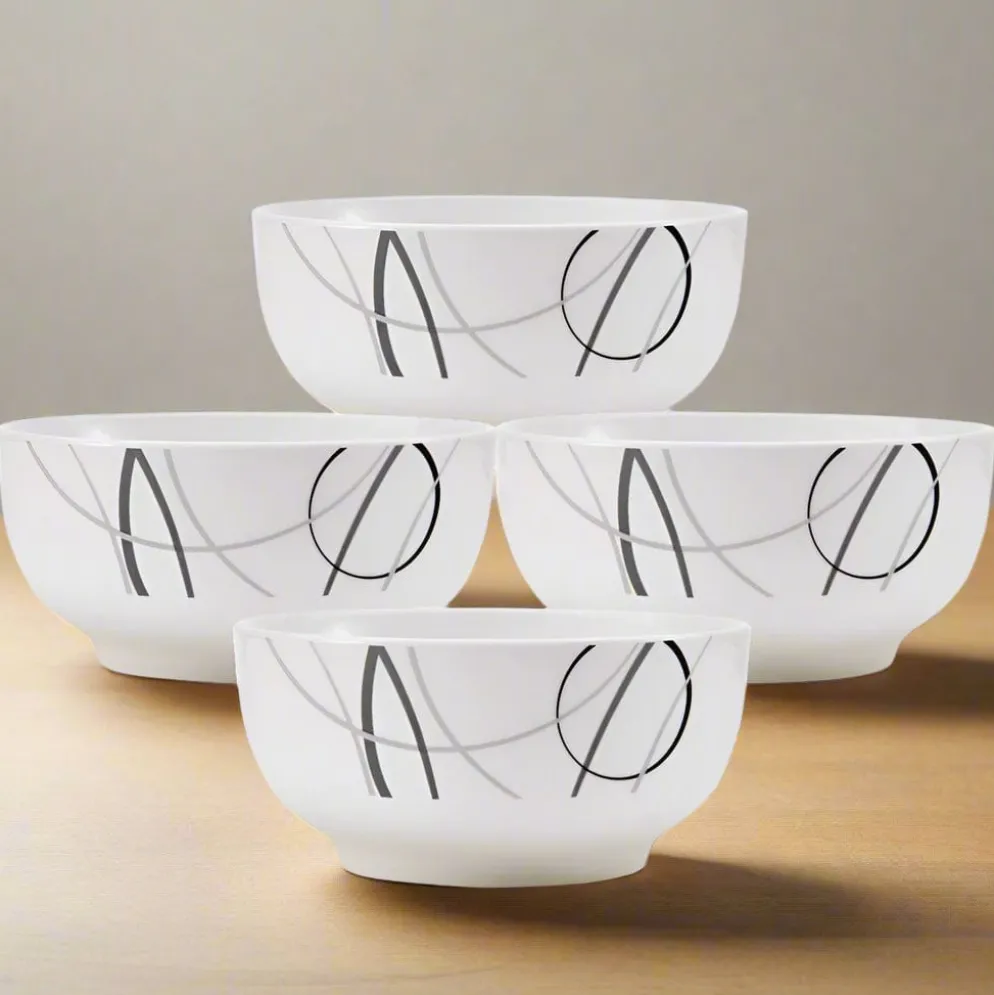 Circles Set of 4 All Purpose Bowls