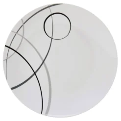 Circles Set of 4 Dinner Plates