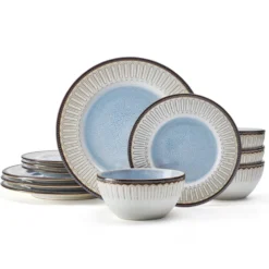 Clara 12 Piece Dinnerware Set, Service for 4