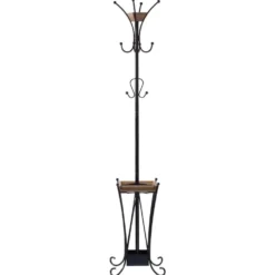 Coat Rack With Umbrella Stand