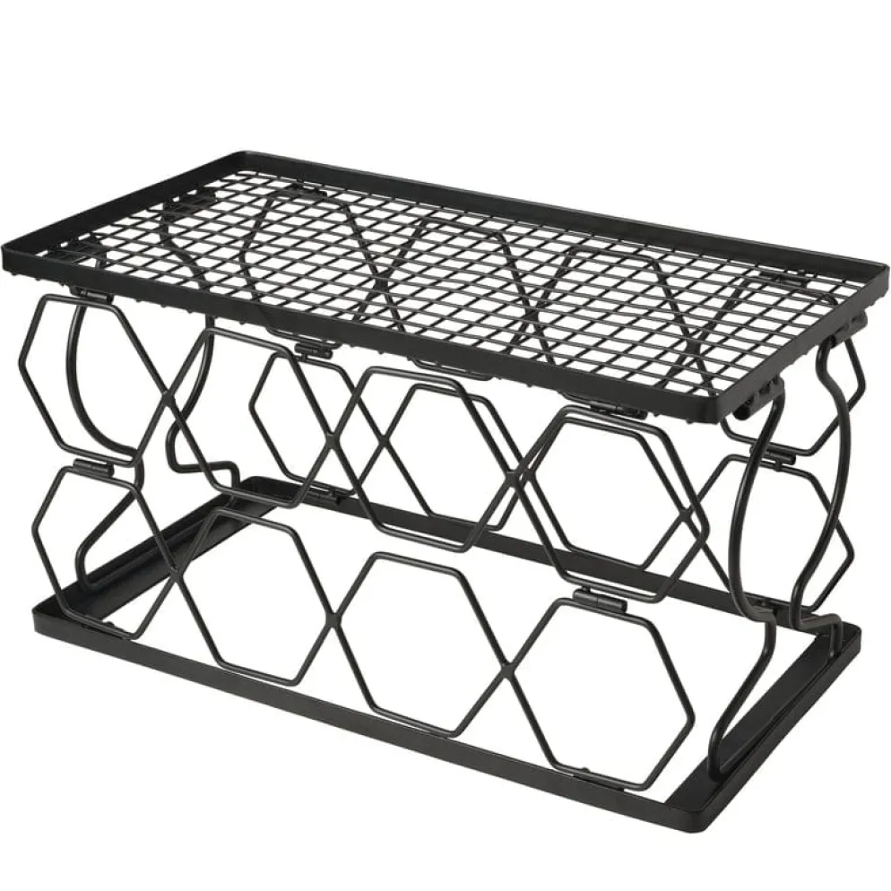 Collapsible Stackable 8 Bottle Wine Rack