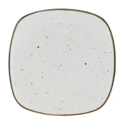 Decker White 16 Piece Dinnerware Set, Service for 4