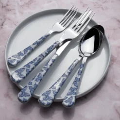Dolly Parton Mosaic Butterfly 20 Piece Flatware Set, Service for 4
