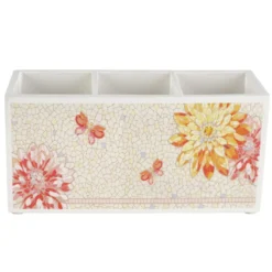 Dolly Parton Mosaic Flower Utensil Flatware Caddy