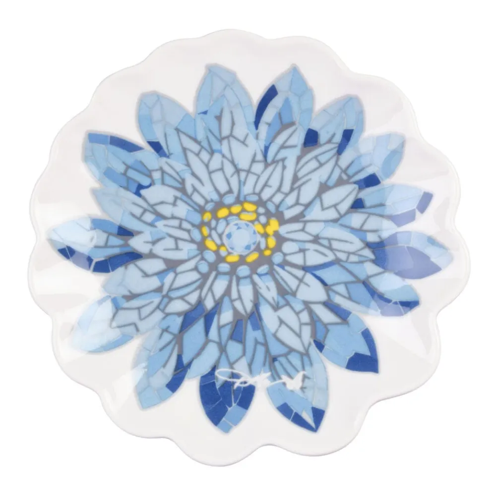 Dolly Parton Mosaic Set of 4 Figural Appetizer Dessert Plates