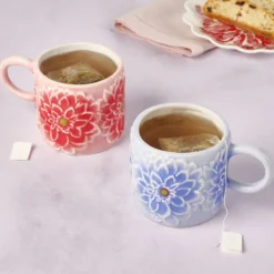 Dolly Parton Mosaic Set of 2 Figural Mugs