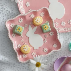 Easter Bunny Square Plate