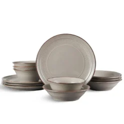 Easton 12 Piece Dinnerware Set, Service for 4