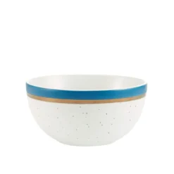 Ezra Blue 16 Piece Dinnerware Set, Service for 4
