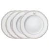 Farmhouse Hen Set of 4 Dinner Plates