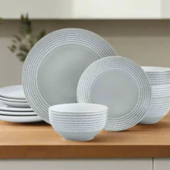 Felicity 12 Piece Dinnerware Set, Service for 4