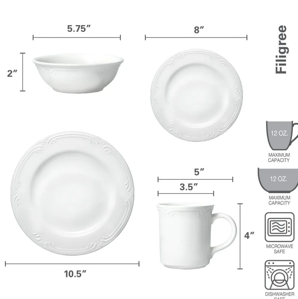 Filigree® Dinnerware Set
