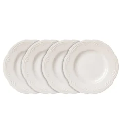 Filigree® Set of 4 Bread and Butter Dessert Plates