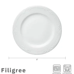 Filigree® Set of 4 Salad Plates