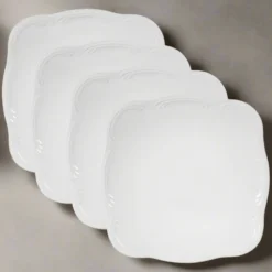 Filigree® Set of 4 Square Dinner Plates