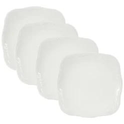 Filigree® Set of 4 Square Salad Plates