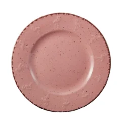 Flamingo Pink 16 Piece Dinnerware Set, Service for 4