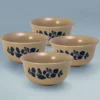 Folk Art® Set of 4 Deep Soup Cereal Bowls