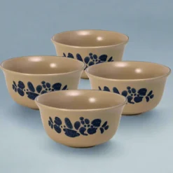 Folk Art® Set of 4 Deep Soup Cereal Bowls