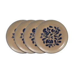 Folk Art® Set of 4 Luncheon Plates