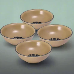 Folk Art® Set of 4 Soup Cereal Bowls