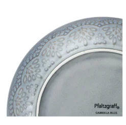 Gabriela Blue 16 Piece Dinnerware Set, Service for 4