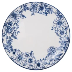 Gabriela Blue Set of 4 Dinner Plates