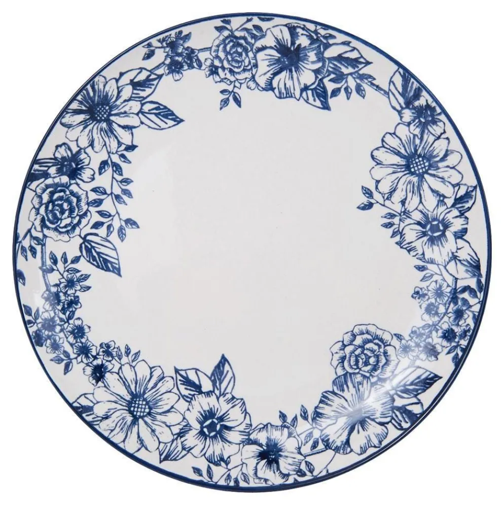 Gabriela Blue Set of 4 Dinner Plates