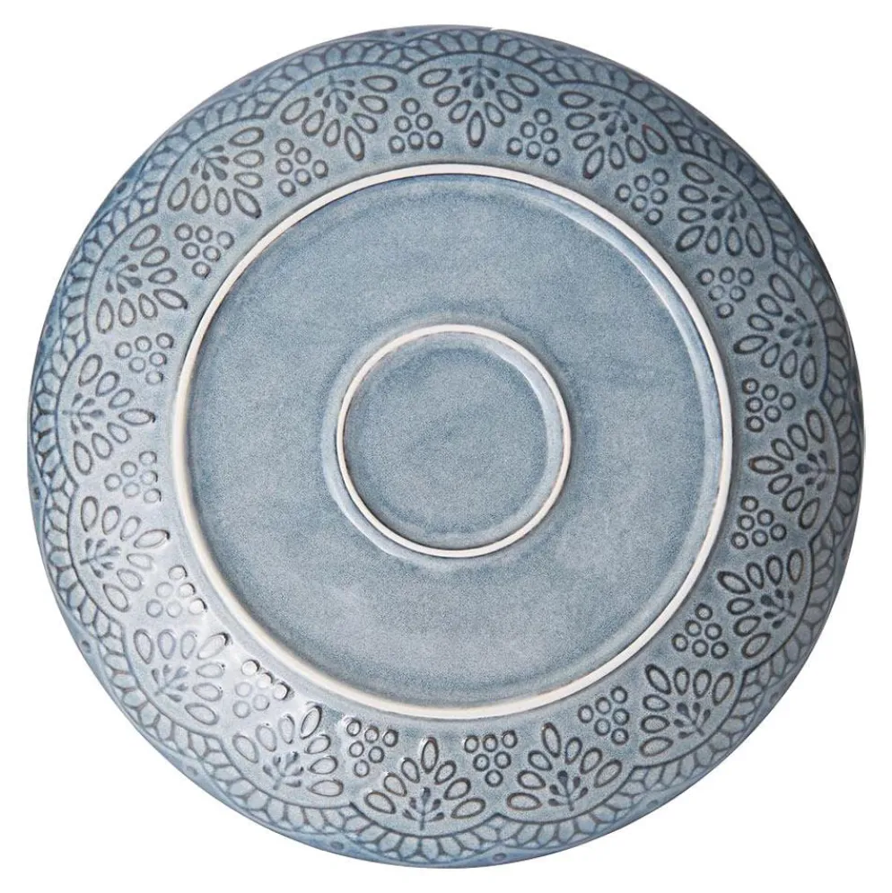 Gabriela Blue Set of 4 Dinner Plates
