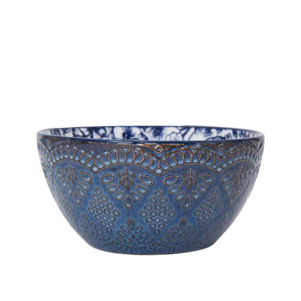 Gabriela Blue Set of 4 Soup Cereal Bowls