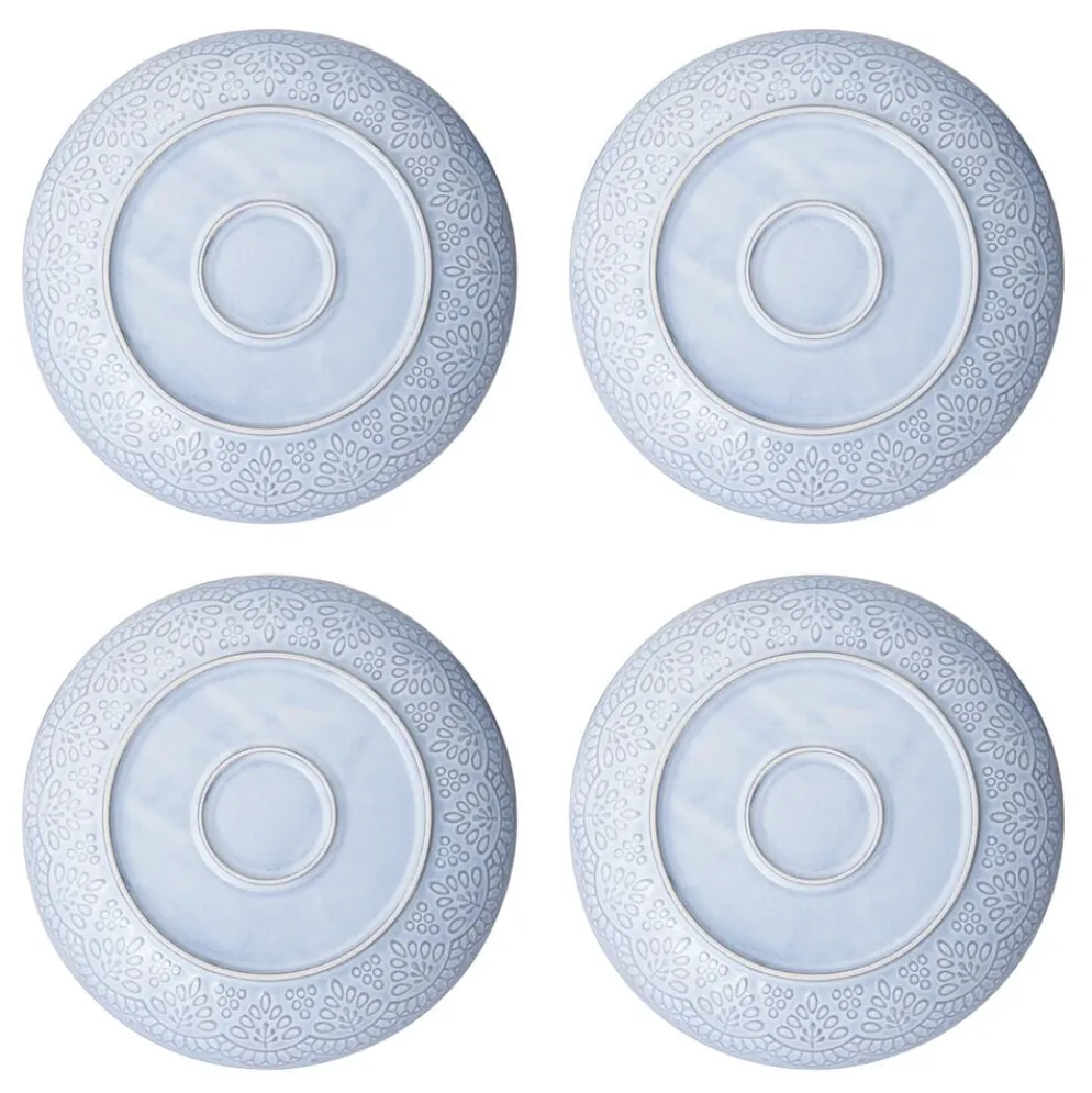 Gabriela Gray 16 Piece Dinnerware Set, Service for 4