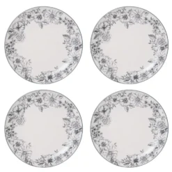 Gabriela Gray 16 Piece Dinnerware Set, Service for 4