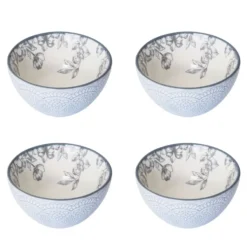 Gabriela Gray 16 Piece Dinnerware Set, Service for 4