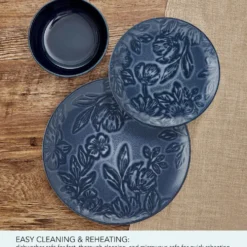Garden Elegance 12 Piece Dinnerware Set, Service for 4