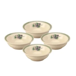 Garden Party® Set of 4 Soup Cereal Bowls