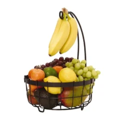 General Store Fruit Storage Basket with Banana Hanger