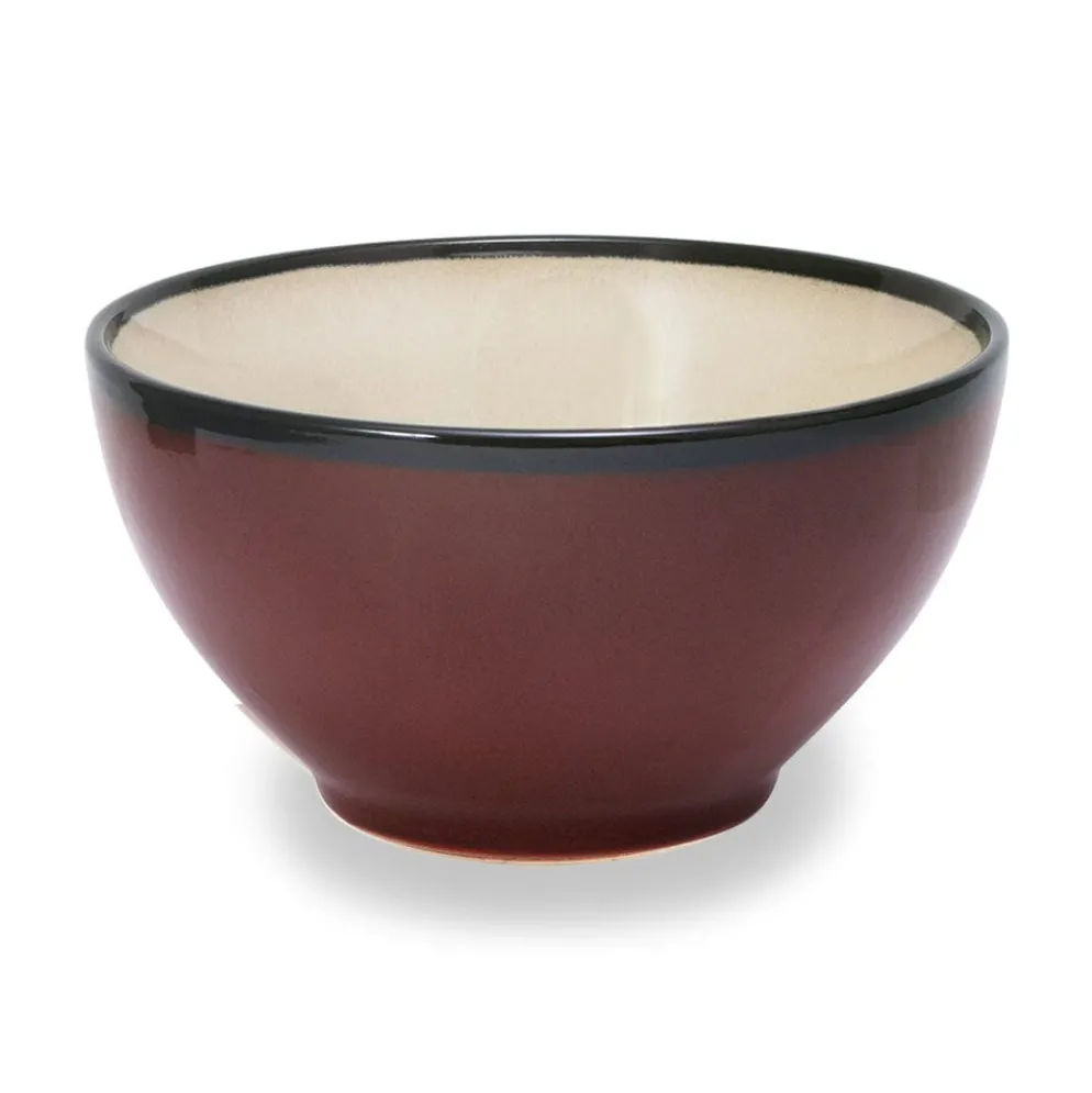 Gourmet Basics Belmont Set of 4 Red Soup Cereal Bowls