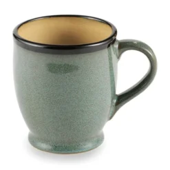 Gourmet Basics Belmont Set of 4 Blue Mugs