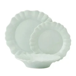 Graceful Petals 12 Piece Dinnerware Set, Service for 4