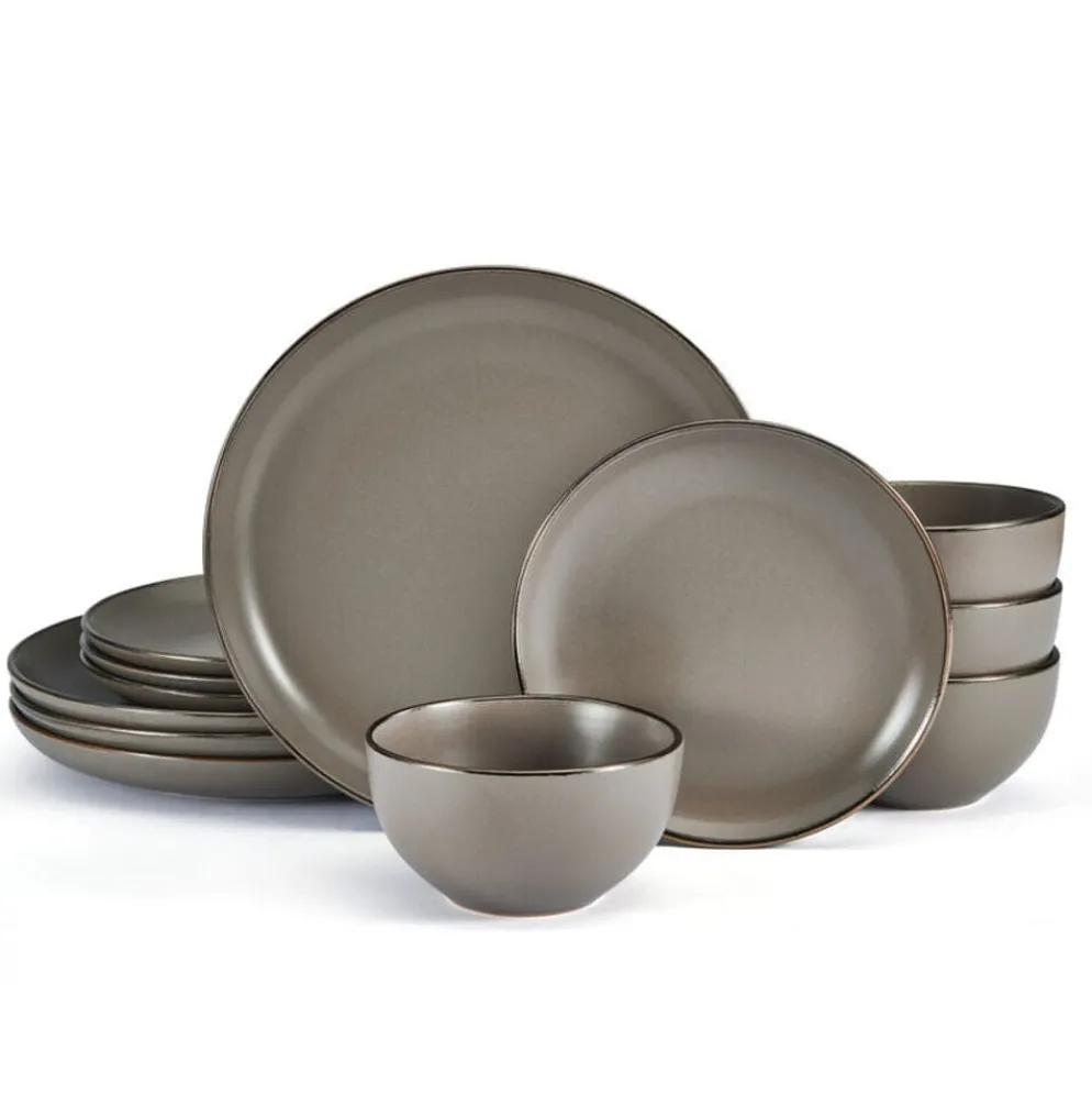 Hadlee 12 Piece Dinnerware Set, Service for 4