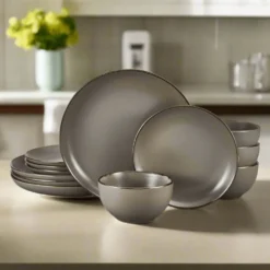 Hadlee 12 Piece Dinnerware Set, Service for 4