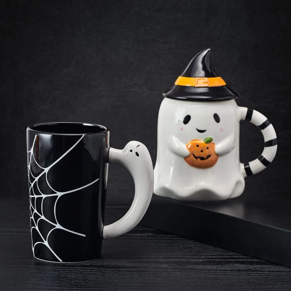 Halloween Spider Web Mug